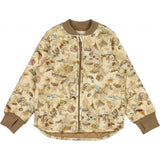 Wheat Outerwear Thermo Jacket Loui Thermo 1066 holiday map