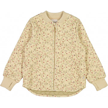 Wheat Outerwear Thermo Jacket Loui Thermo 9103 flower vine