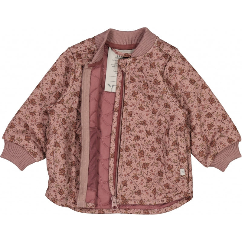 Wheat Outerwear Thermo Jacket Loui Thermo 3317 wood rose flowers