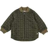 Wheat Outerwear Thermo Jacket Loui Thermo 4215 olive check