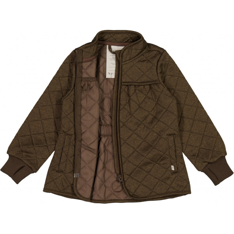 Wheat Outerwear Thermo Jacket Thilde Thermo 3015 brown melange