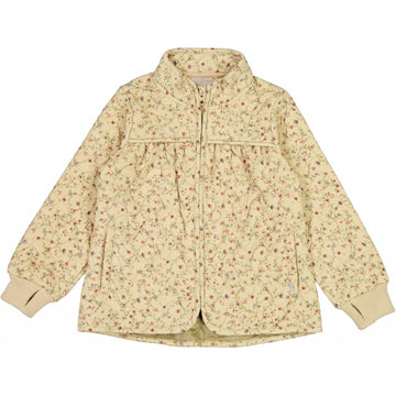 Wheat Outerwear Thermo Jacket Thilde Thermo 9103 flower vine