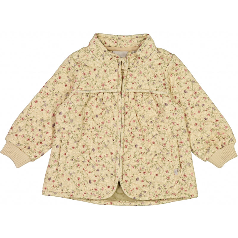 Wheat Outerwear Thermo Jacket Thilde | Baby Thermo 9103 flower vine