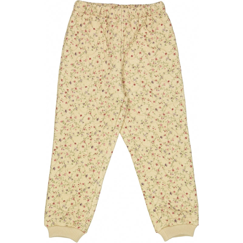 Wheat Outerwear Thermo Pants Alex Thermo 9103 flower vine