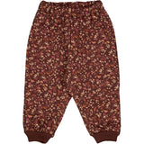 Wheat Outerwear Thermo Pants Alex Thermo 2751 maroon birds