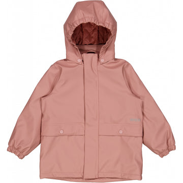 Wheat Outerwear Thermo Rain Coat Ajo Rainwear 2607 soft rouge