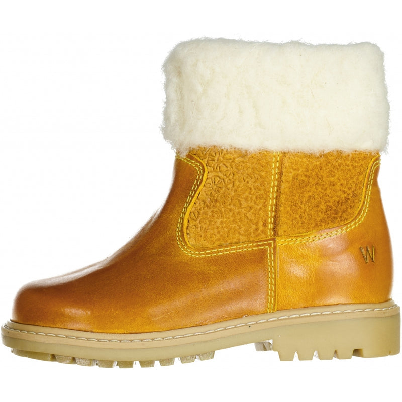 Wheat Footwear Timian Wool Top Boot Winter Footwear 5120 Mustard