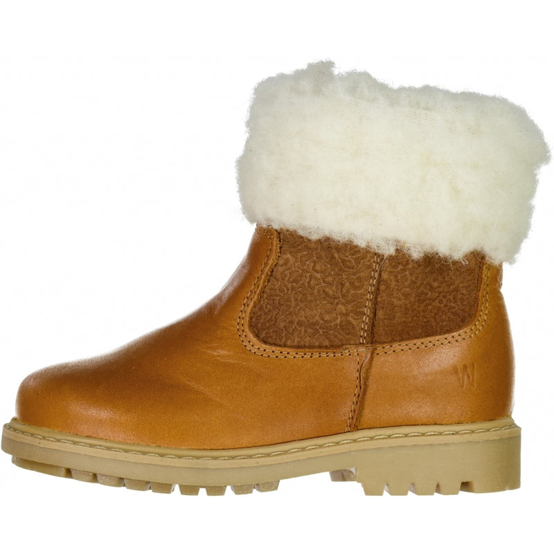 Wheat Footwear Timian Wool Top Boot Winter Footwear 9002 cognac