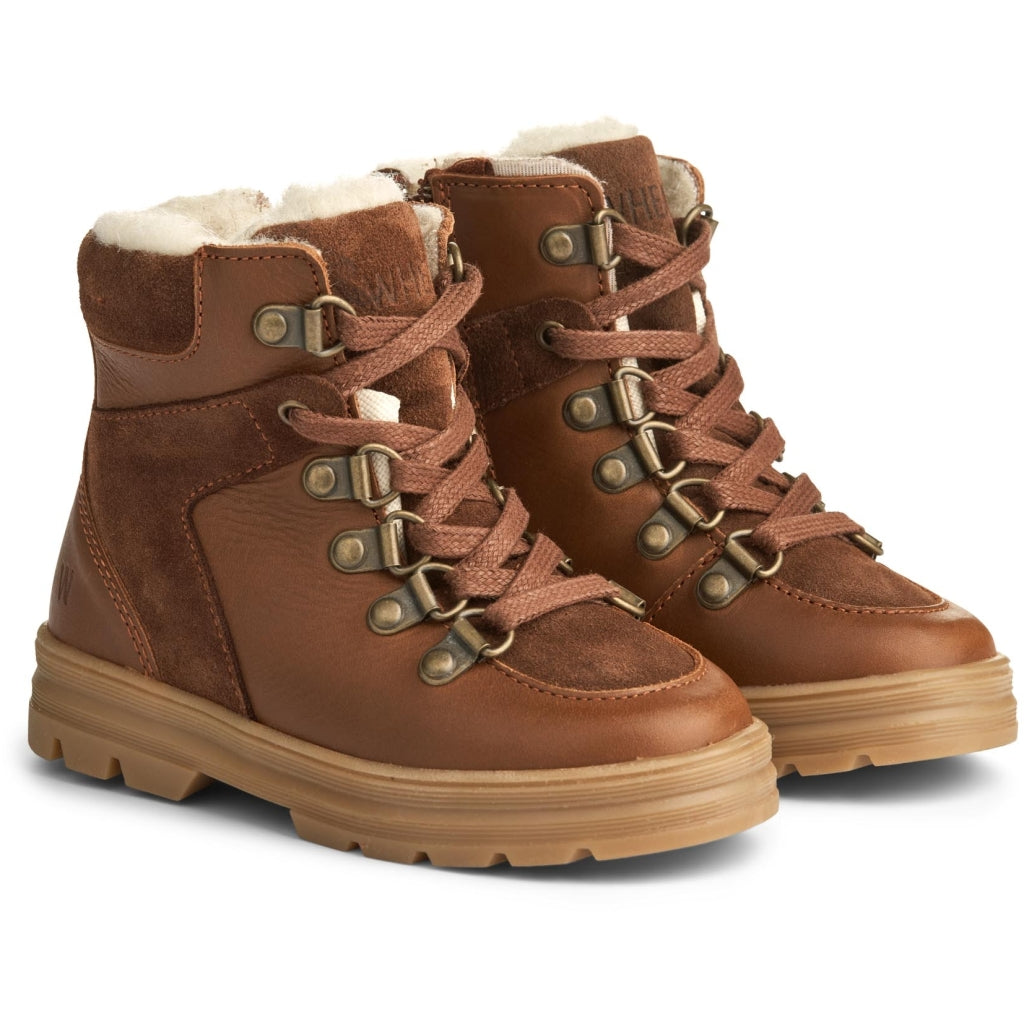 Fur hiker boots hot sale