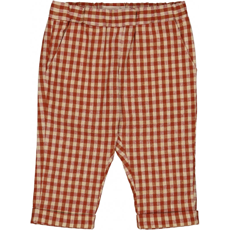 Wheat Trousers Lars Trousers 2900 sienna check