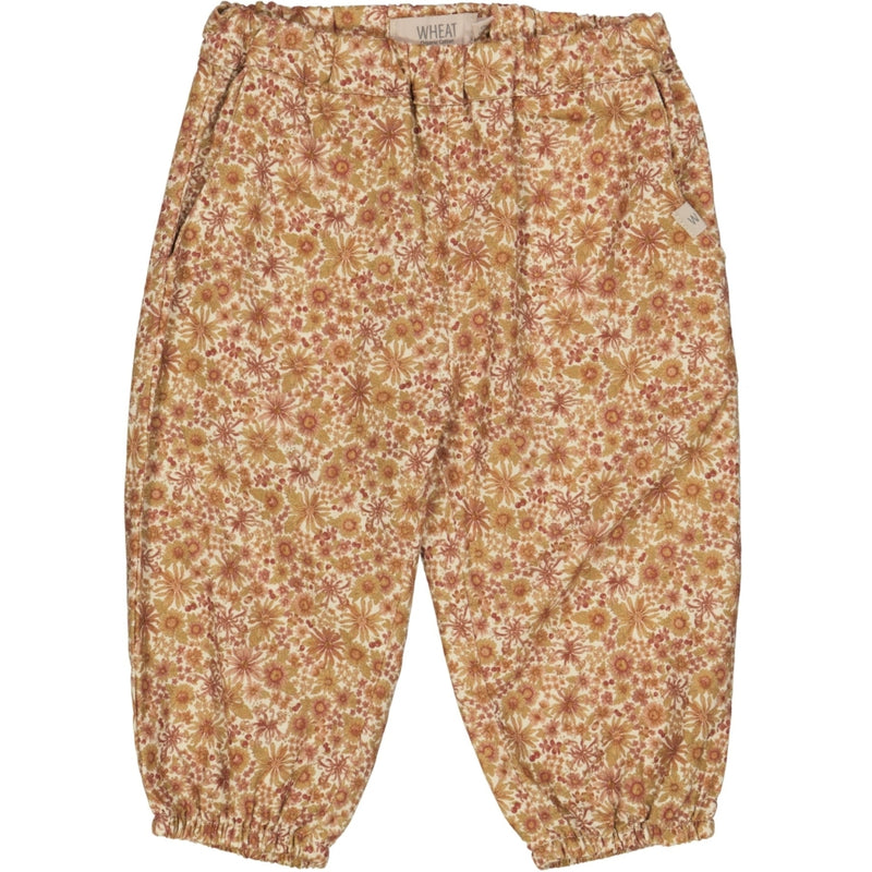 Wheat Trousers Malou Trousers 9104 flowers and berries