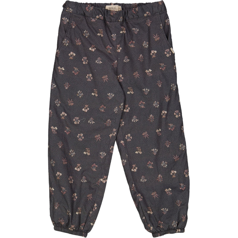 Wheat Trousers Malou Lined Trousers 0035 black flowers