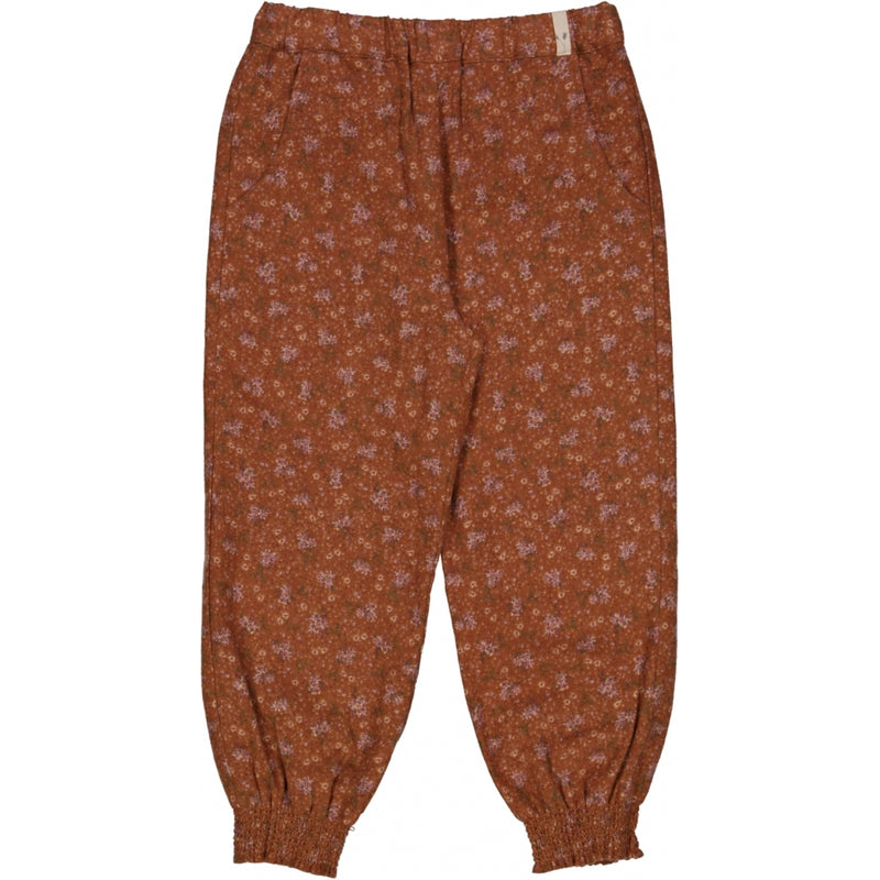 Wheat Trousers Sara Lined Trousers 0002 bronze flowers