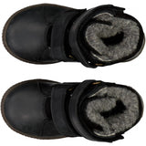 Wheat Footwear Van Velcro Tex Boot Winter Footwear 0021 black