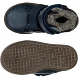 Wheat Footwear Van Velcro Tex Boot Winter Footwear 1432 navy