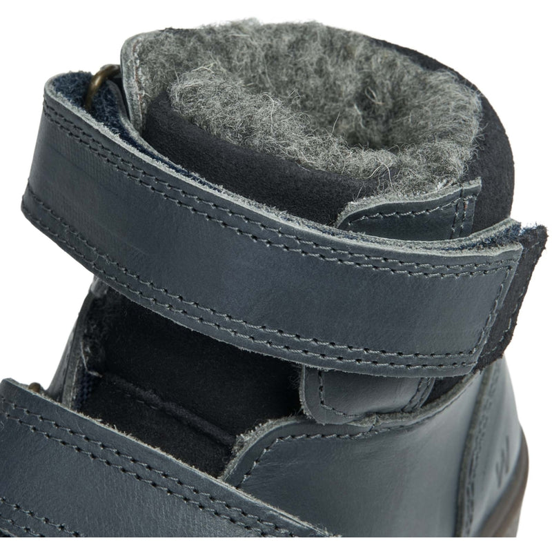 Wheat Footwear Van Velcro Tex Boot Winter Footwear 0033 black granite