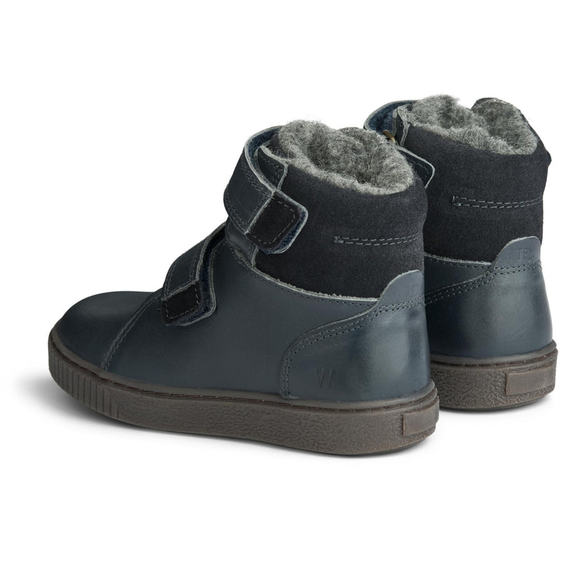 Wheat Footwear Van Velcro Tex Boot Winter Footwear 0033 black granite