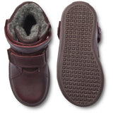 Wheat Footwear Van Velcro Tex Boot Winter Footwear 3118 eggplant