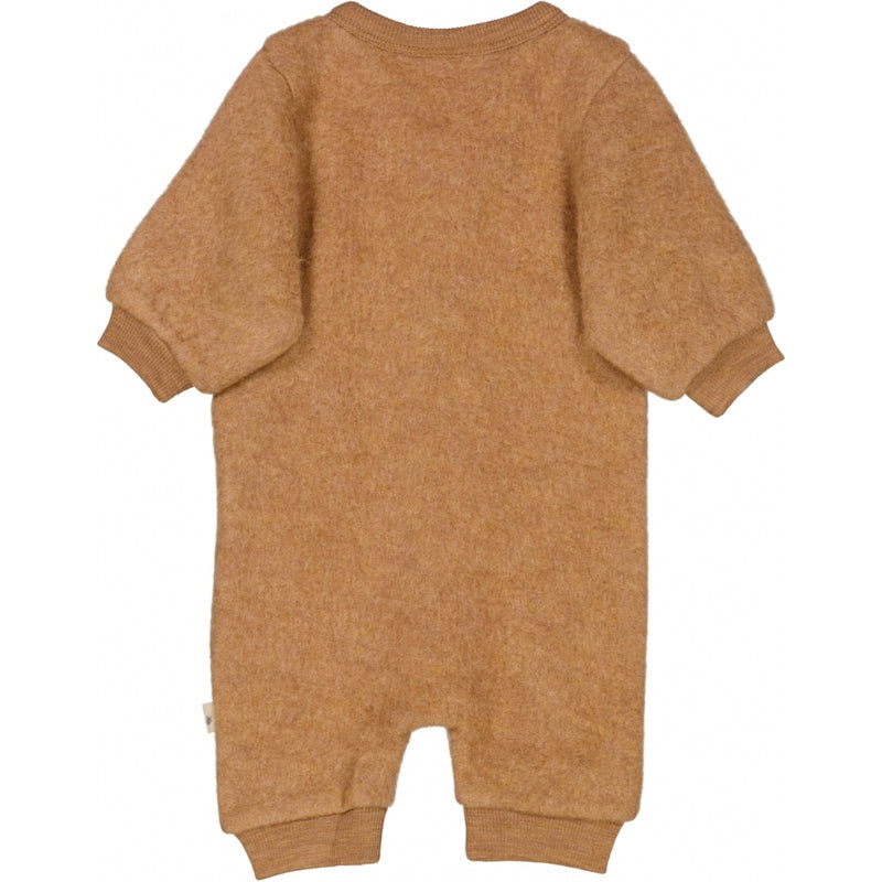 Wheat Wool Wool Fleece Jumpsuit Jumpsuits 3510 clay melange