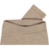 Wheat Wool Knit Trousers Neel Trousers 3204 khaki melange