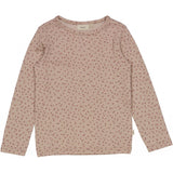 Wheat Wool Wool T-Shirt LS Jersey Tops and T-Shirts 2279 flower dots